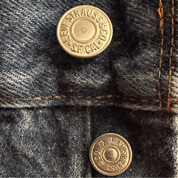 Levi 501 Button Fly 80’s Vintage Jeans Size 26 Waist 32 Length - Picture 10 of 10